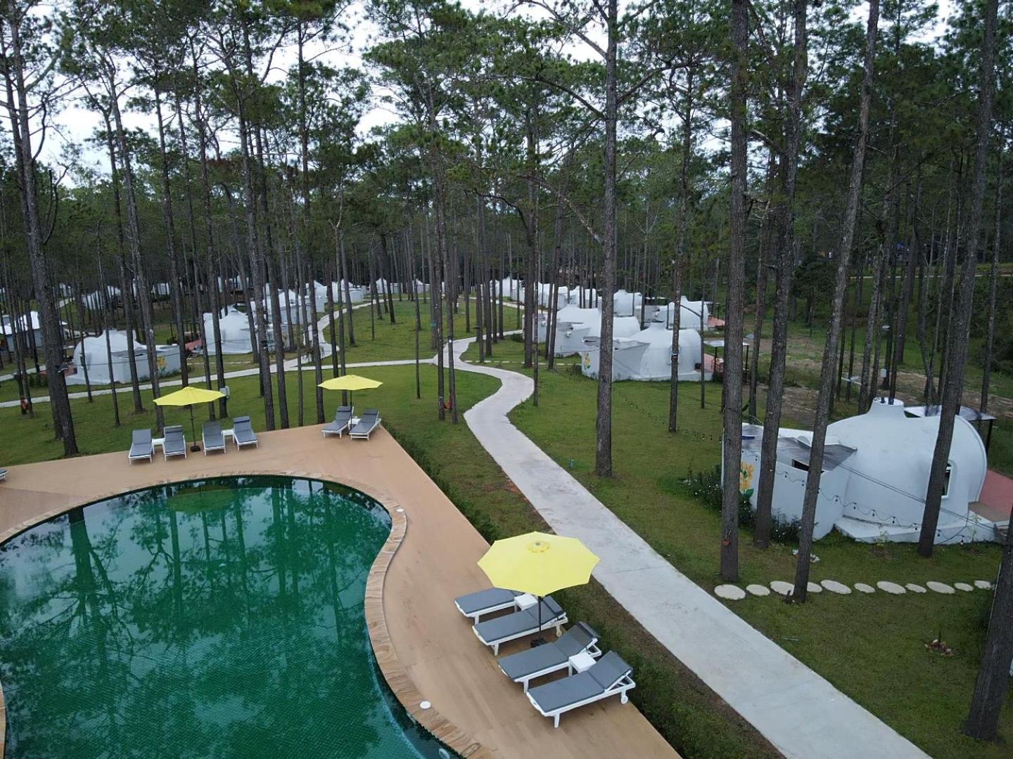 Romdoul Kirirom Resort By Ehm Kampong Speu Exteriör bild